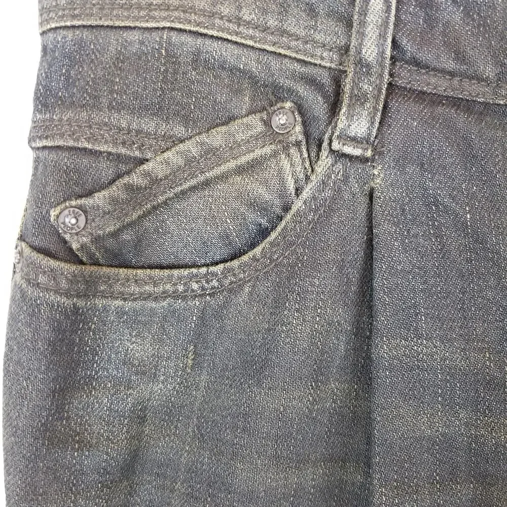 Free People High Rise Tapered Leg Ankle Jeans Size 26